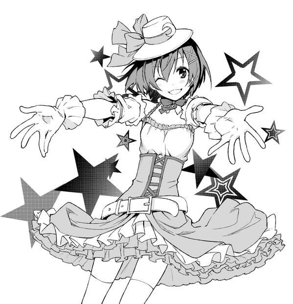 hoshizora rin (love live! and 1 more) drawn by ushiki_yoshitaka