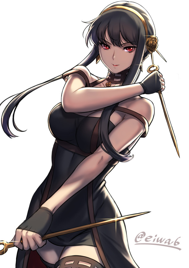 yor briar (spy x family) drawn by eiwa
