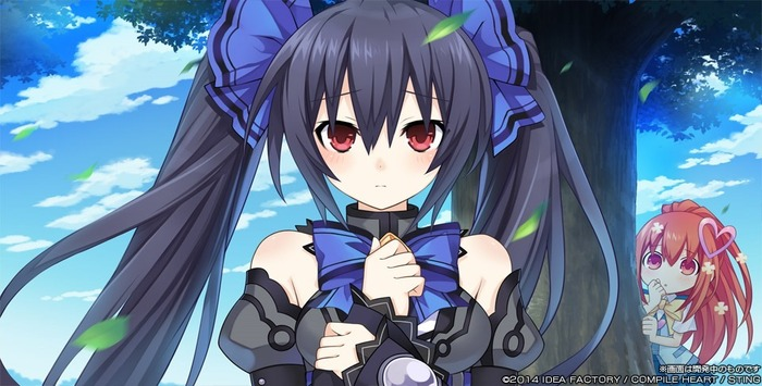 noire and saori (neptune and 1 more) drawn by tsunako