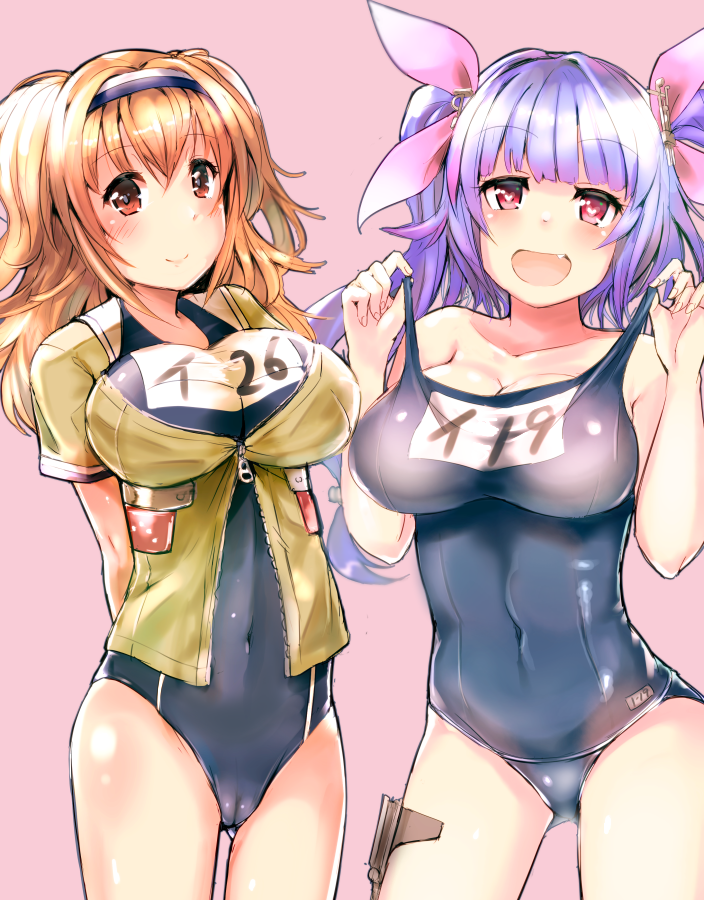 i-19 and i-26 (kantai collection) drawn by p_answer