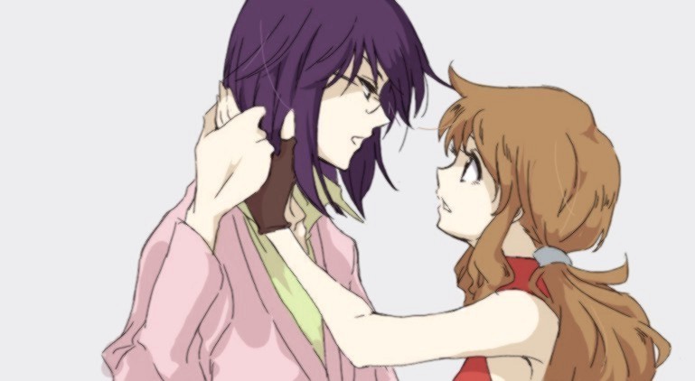 tieria erde and christina sierra (gundam and 1 more) drawn by aucie