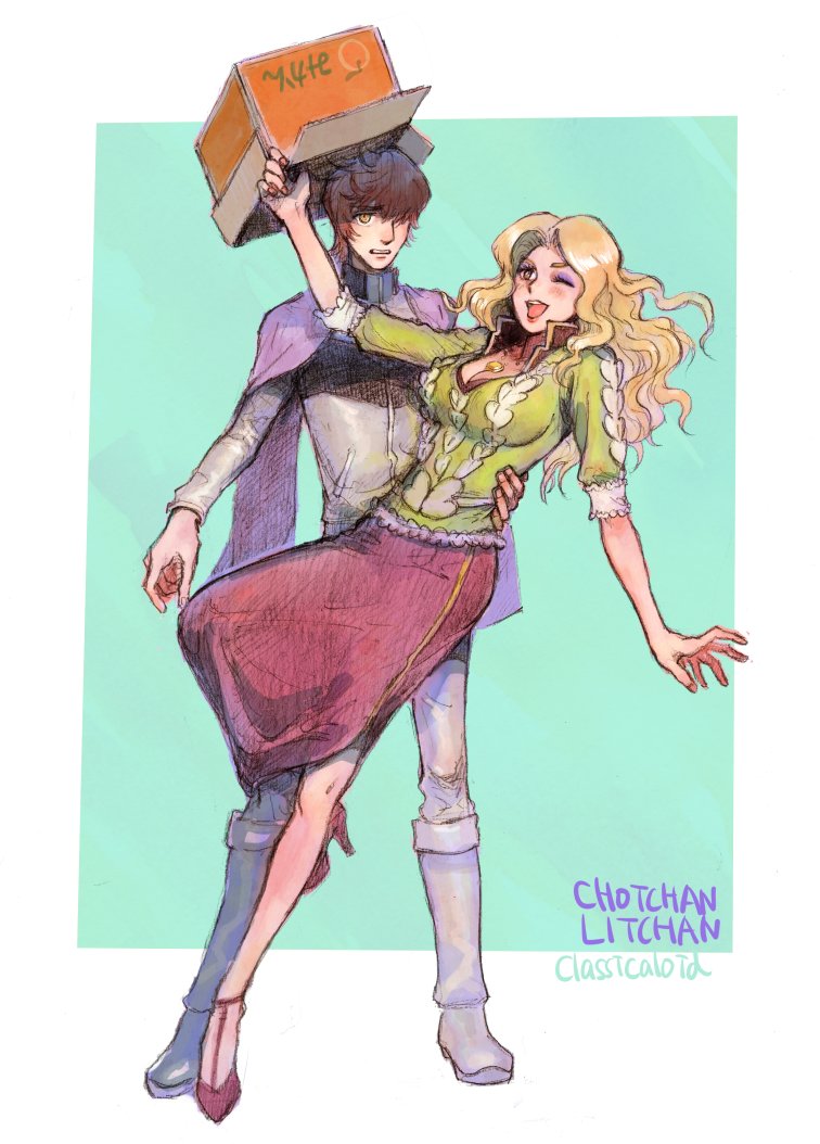frederic chopin and franz liszt (classicaloid) drawn by gumiuchi