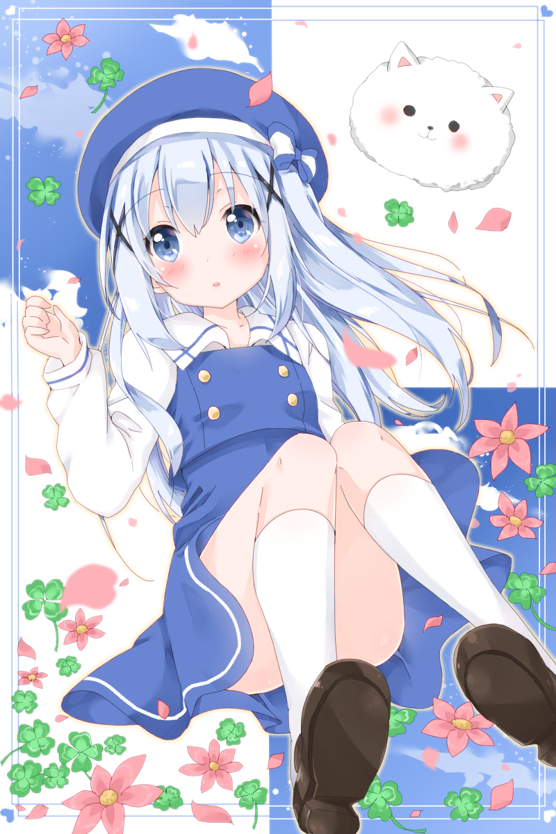 kafuu chino and tippy (gochuumon wa usagi desu ka?) drawn by uchuuneko