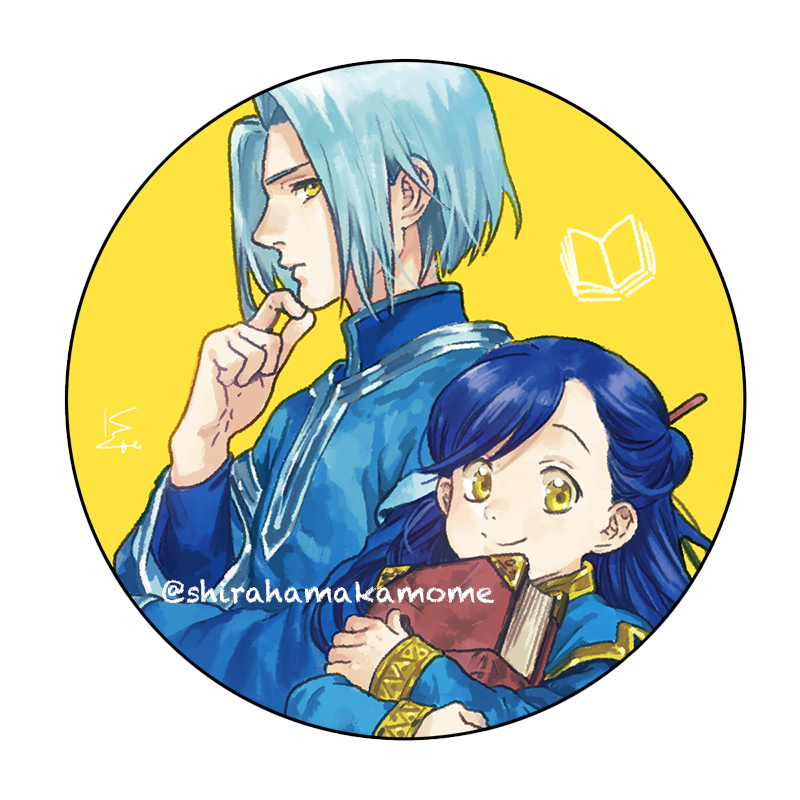 myne and ferdinand (honzuki no gekokujou) drawn by shirahama_kamome