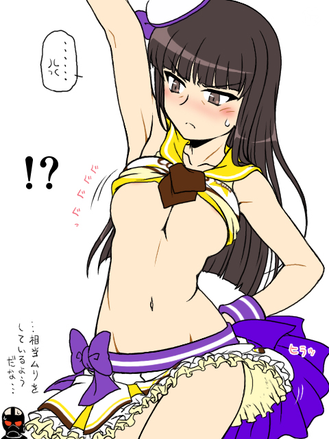 nishizumi shiho (girls und panzer) drawn by oosaka_kanagawa