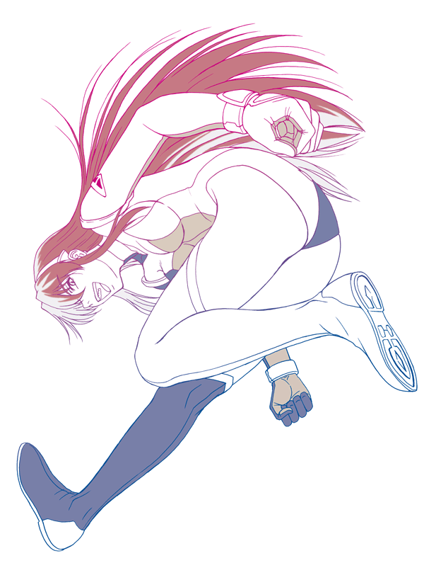 birdy cephon altera (tetsuwan birdy) drawn by misnon_the_great
