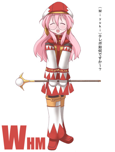 takara miyuki and white mage (final fantasy and 2 more) drawn by kaji_sakaki
