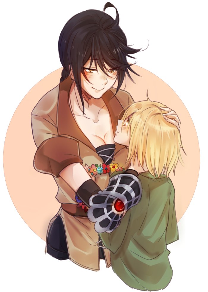 velvet crowe and laphicet crowe (tales of and 1 more) drawn by tusia