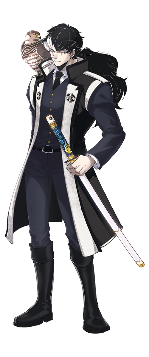 simon blackquill and taka (ace attorney and 1 more) drawn by lianh13