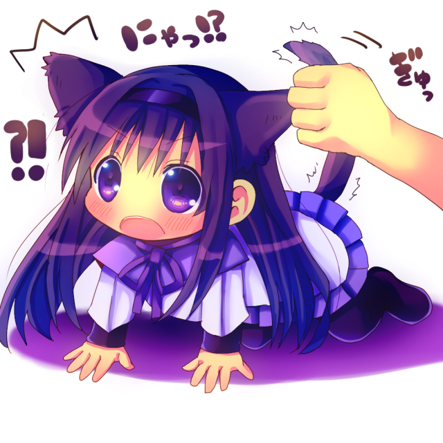 akemi homura (mahou shoujo madoka magica) drawn by chocolat_(momoiro_piano)