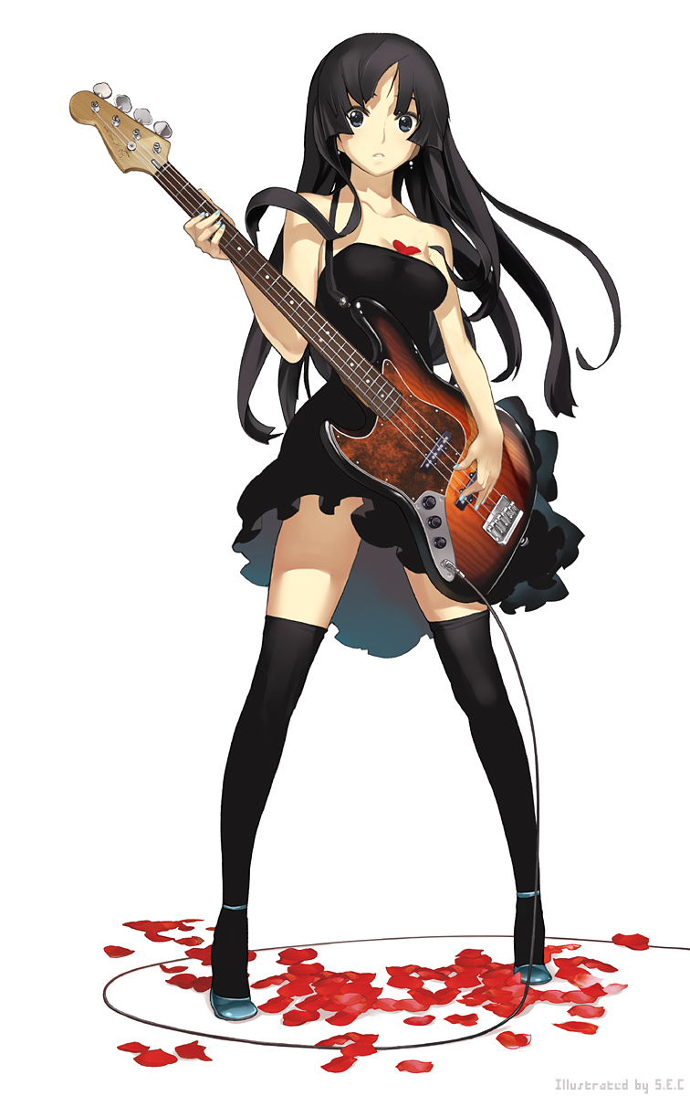 akiyama mio (k-on! and 1 more) drawn by nagi_ryou