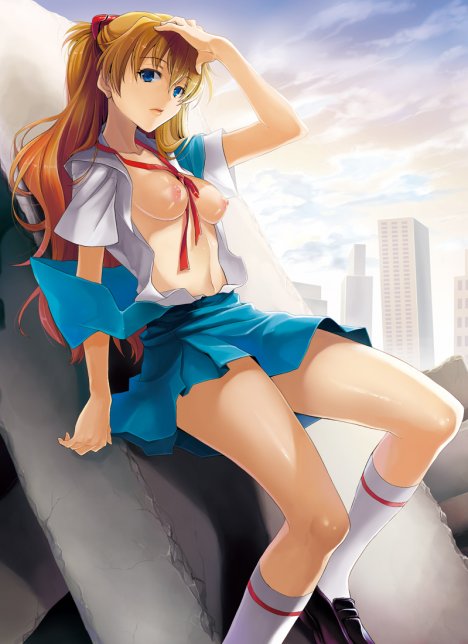 souryuu asuka langley (neon genesis evangelion) drawn by sage_joh
