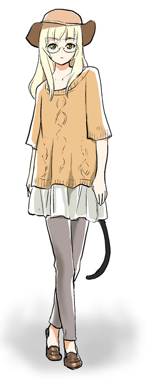 perrine h. clostermann (world witches series and 1 more) drawn by hekyu