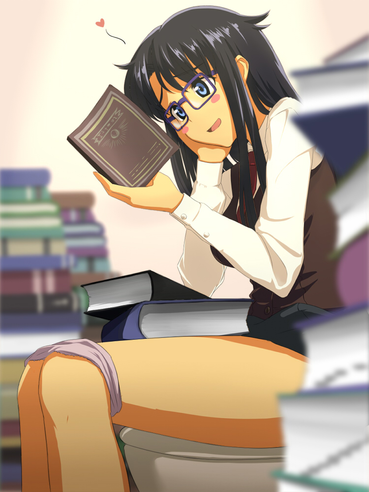 yomiko readman (read or die) drawn by takebi