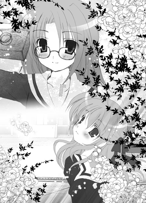 takeshima tsutako and naitou shouko (maria-sama ga miteru) drawn by takatori_umi_(artist)