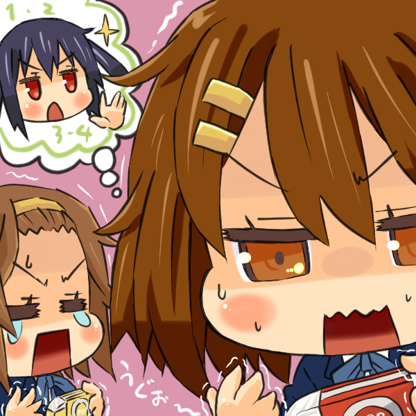 nakano azusa, hirasawa yui, and tainaka ritsu (k-on!) drawn by plover