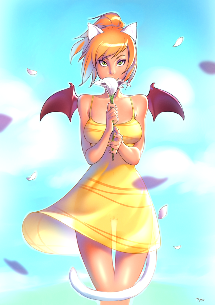 sapphicneko (original and 1 more) drawn by optionaltypo
