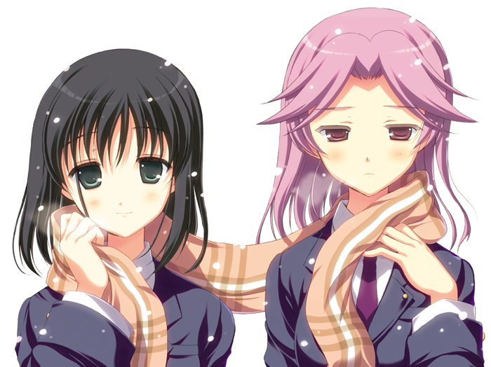 touyoko momoko and kajiki yumi (saki) drawn by odawara_hakone