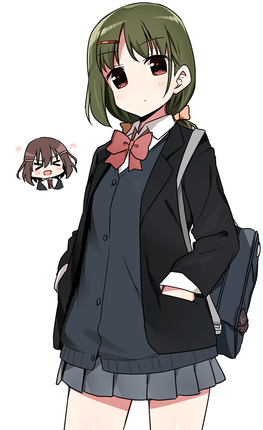 tsuruta himeko and shirouzu mairu (saki and 1 more) drawn by shisoneri