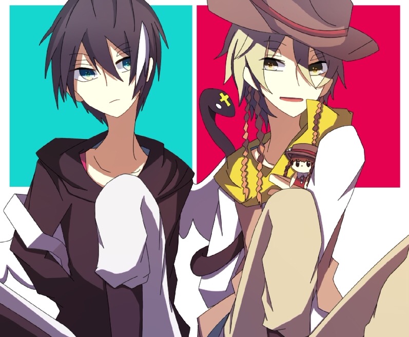 alicein mikuni, licht jekylland todoroki, and doubt doubt (servamp) drawn by mi2457