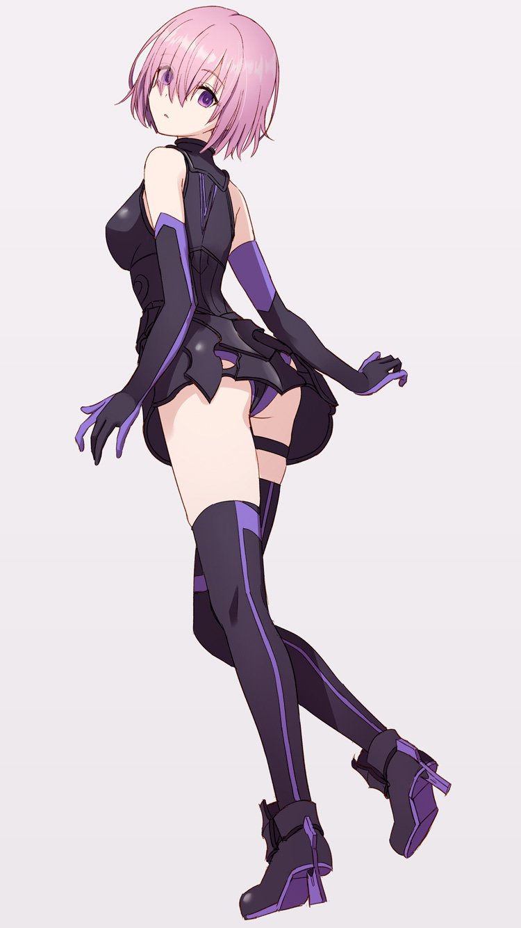 mash kyrielight (fate and 1 more) drawn by hyuuga_azuri