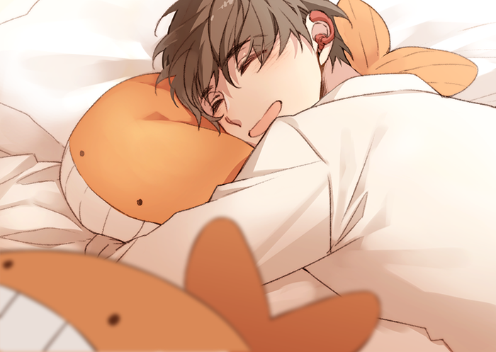 park moo-hyun (eoduun badaui deungbul-i doeeo) drawn by ninjin_(charat7)