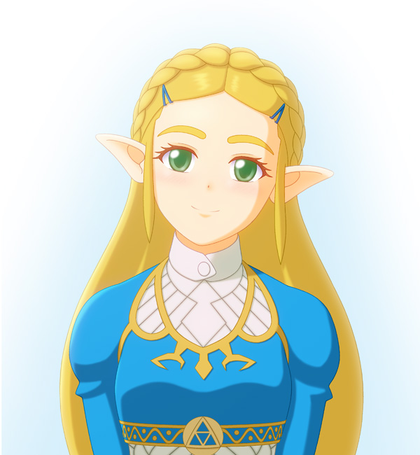 princess zelda (the legend of zelda and 1 more) drawn by gensoukagaku-dou