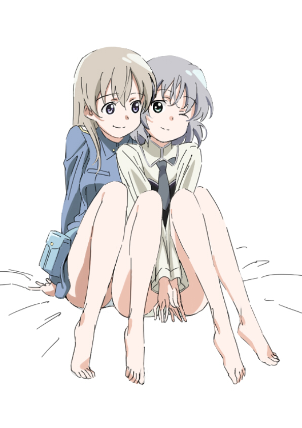 sanya v. litvyak and eila ilmatar juutilainen (world witches series and 1 more) drawn by banzai_nekomimi