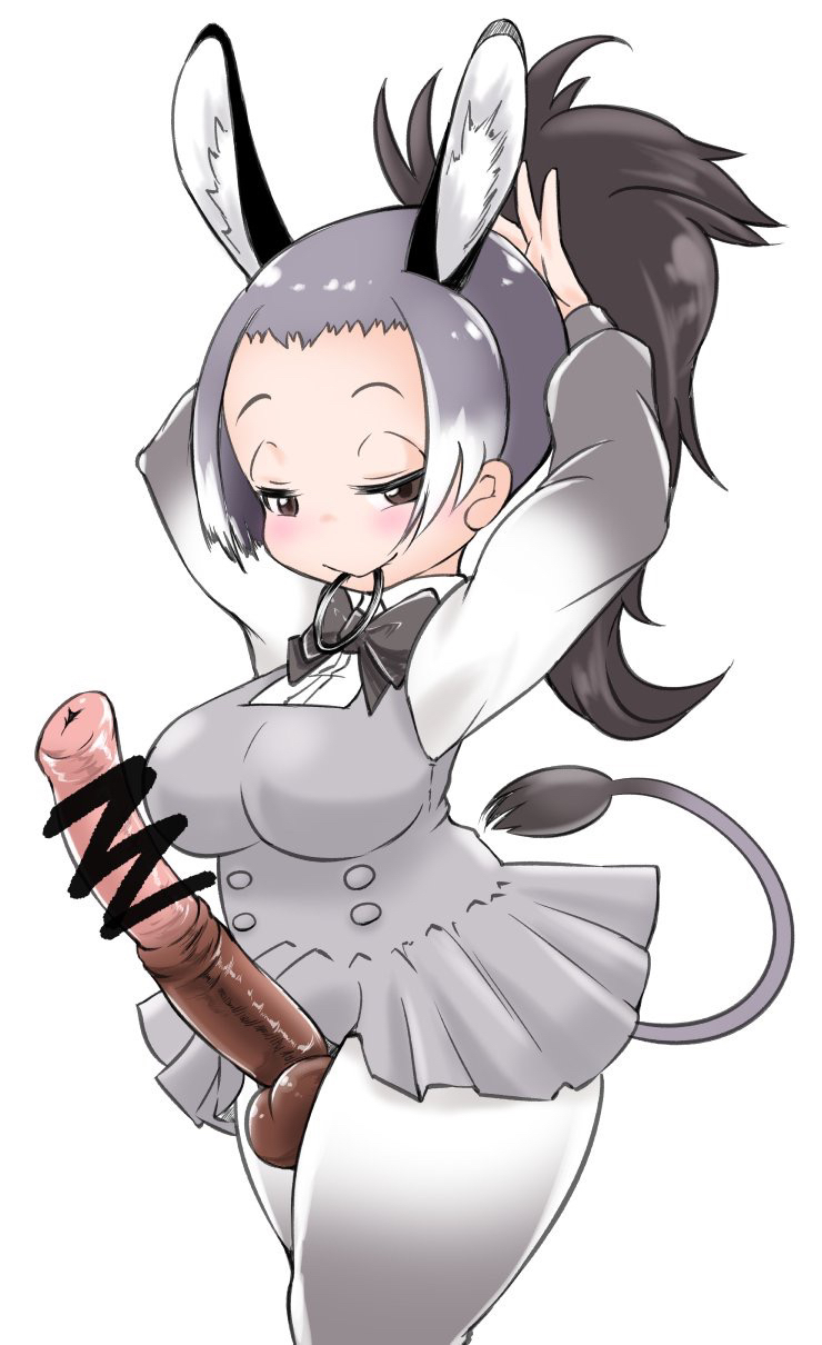 donkey (kemono friends and 1 more) drawn by cocco_(cocco1192)