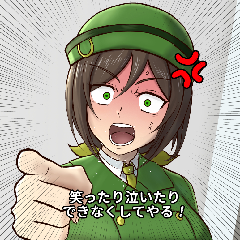 hayakawa tazuna and sgt hartman (umamusume and 1 more) drawn by michinoku_(hfsa3775)