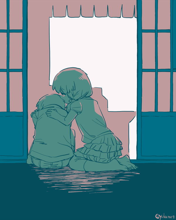 nishio rina and nishio akira (soukyuu no fafner) drawn by yukataro