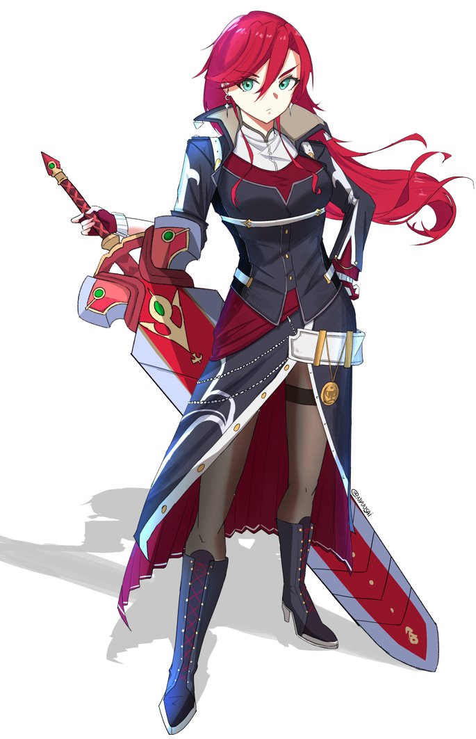 celis ortesia (eiyuu densetsu and 2 more) drawn by nyuusai