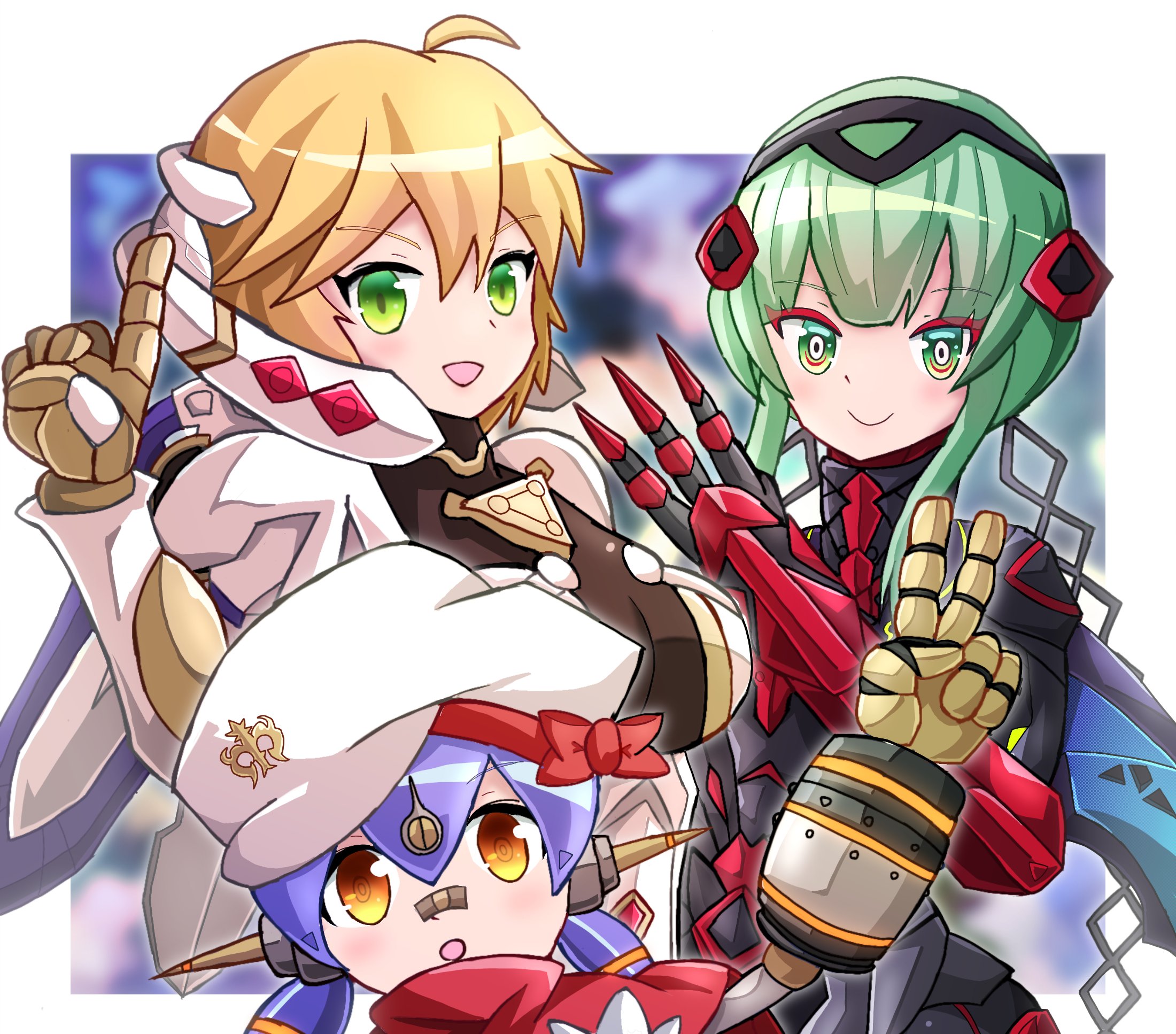 Poppi fiora poppi alpha mecha fiora and ino xenoblade chronicles