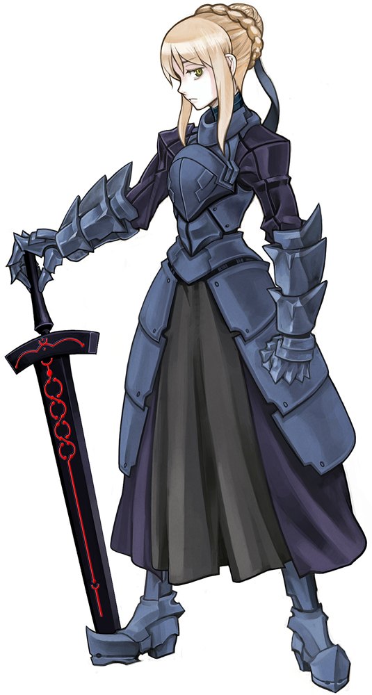 artoria pendragon and saber alter (fate and 2 more) drawn by masn_(moxi)