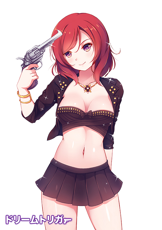 nishikino maki and pile (love live! and 1 more) drawn by euforia
