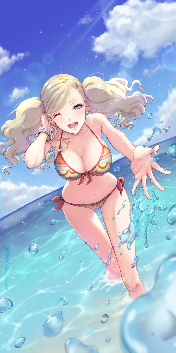 takamaki anne (persona and 1 more) drawn by yoruno_mahiru