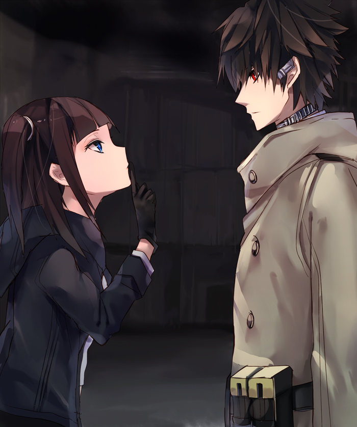 accessory and togabito (freedom wars) drawn by krks63
