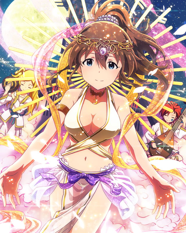 satake minako, emily stewart, and julia (idolmaster and 1 more)