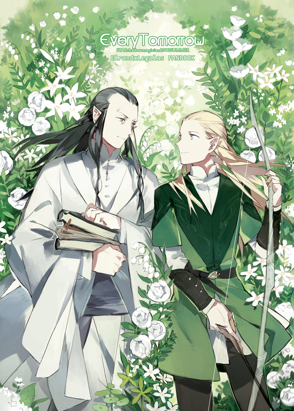 legolas and elrond (tolkien's legendarium and 1 more) drawn by starshadowmagician