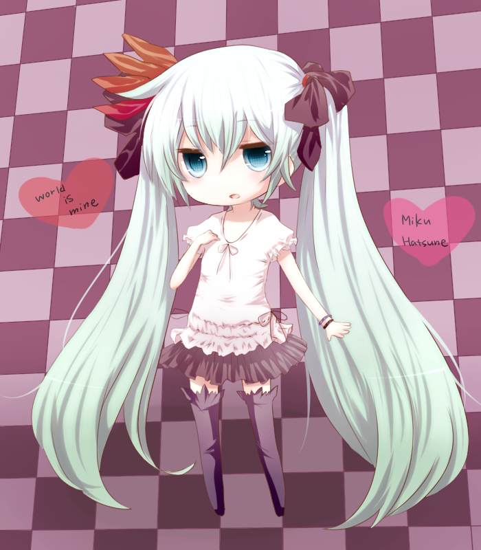 hatsune miku (vocaloid and 1 more) drawn by monako_(sora527)