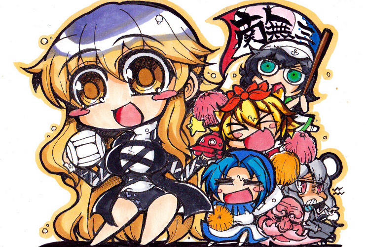 nazrin, hijiri byakuren, toramaru shou, murasa minamitsu, kumoi ichirin, and 1 more (touhou) drawn by matarou_(matarou072)
