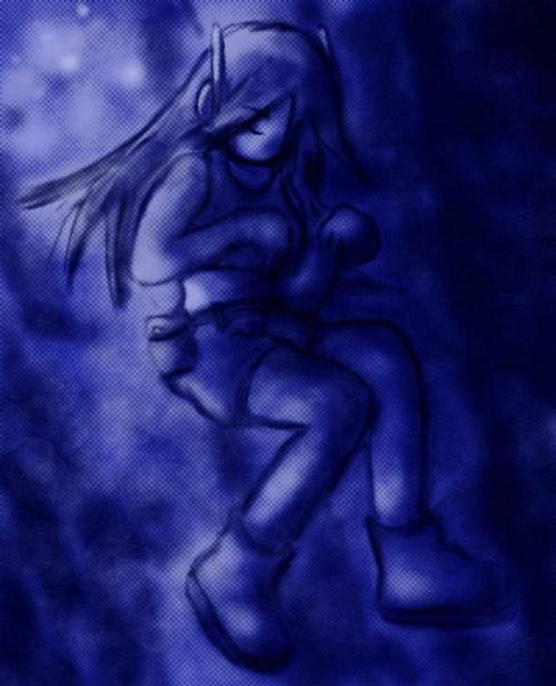 curly brace (doukutsu monogatari) drawn by dabu_rin_(happy_medicine)