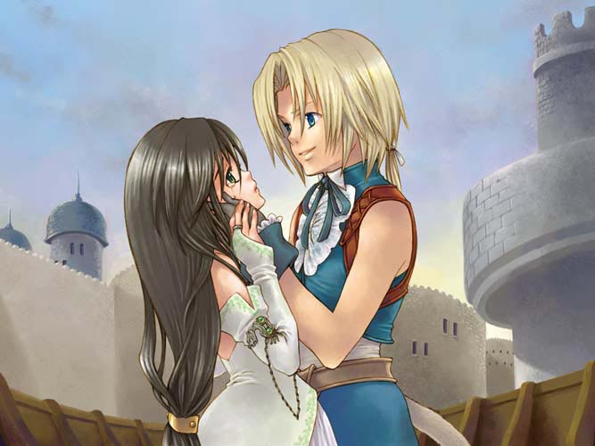 zidane tribal and garnet til alexandros xvii (final fantasy and 1 more) drawn by saikachi_(ogre_tree)