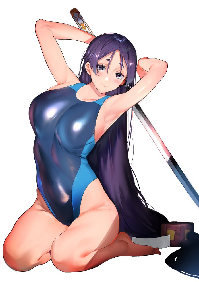 minamoto no raikou (fate and 1 more) drawn by jagayamatarawo
