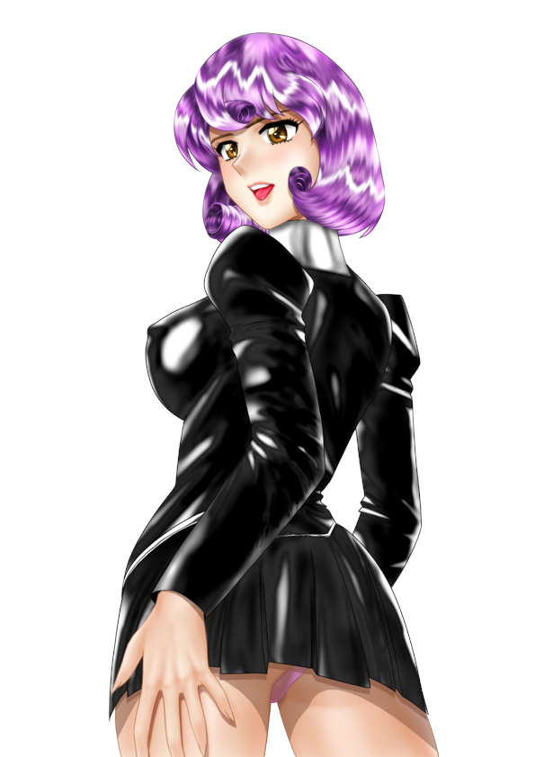 black delmo and black delmo leader (aika and 1 more) drawn by yuusuke_(ziyasu)
