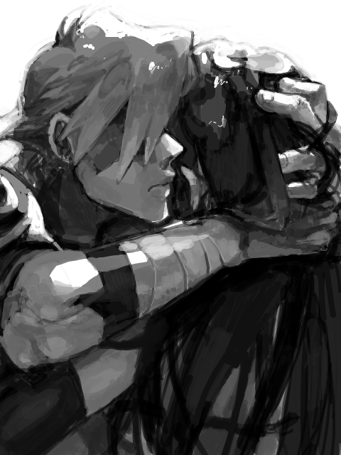 yoko littner and kamina (tengen toppa gurren lagann) drawn by zukki_(suzukio)