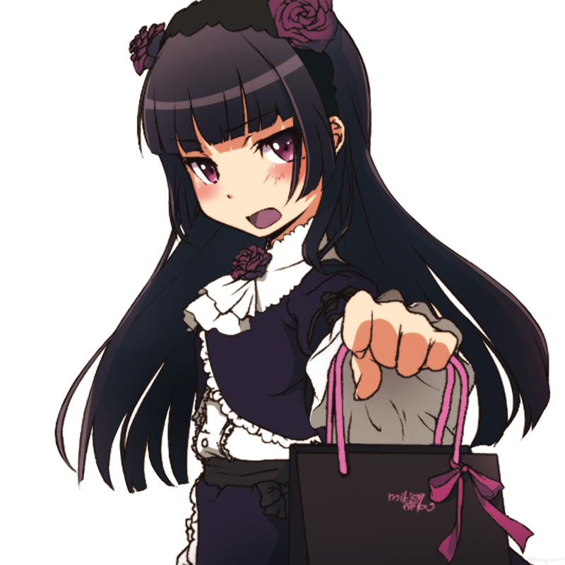 gokou ruri (ore no imouto ga konna ni kawaii wake ga nai) drawn by mike_neko3 and suzumeko