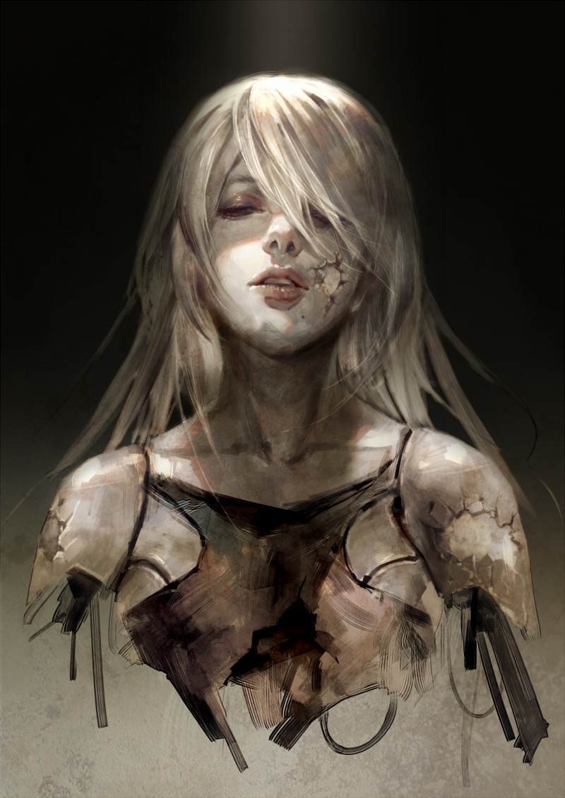 a2 (nier and 1 more) drawn by hage2013