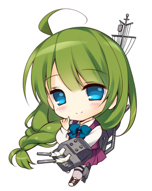 yuugumo (kantai collection) drawn by rei_(rei's_room)