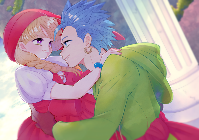 camus and veronica (dragon quest and 1 more) drawn by yanagihara_yume